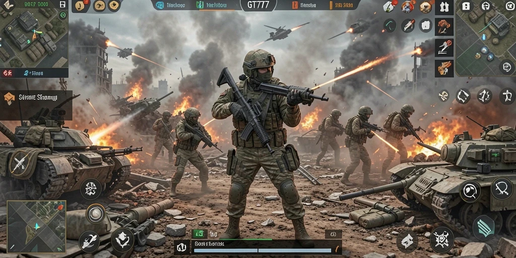 Tampilan gameplay menarik di GT777 menampilkan strategi dan aksi.