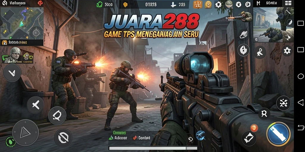 Tampilan gameplay TPS JUARA288 yang dinamis dan memukau.