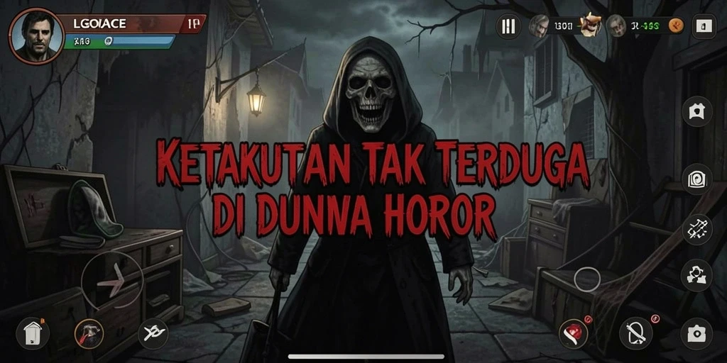 Gameplay LGOACE yang menegangkan dan mencekam.