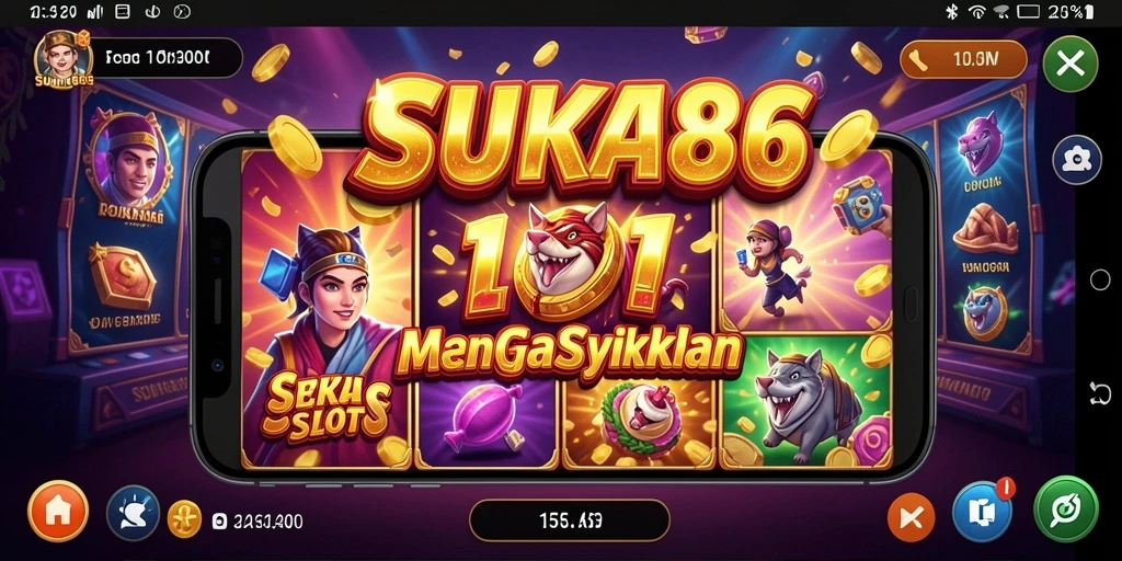 Screenshot gameplay <strong>SUKA86</strong> yang menunjukkan aksi slot yang mendebarkan.
