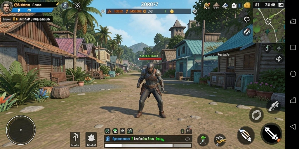 Gameplay seru dan interaktif dari ZORO77.